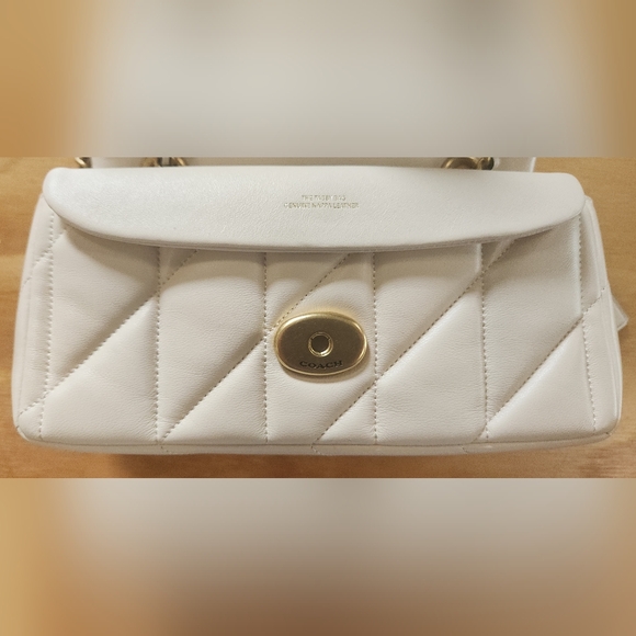 Coach Quilted Tabby 20 In Chalk - Picture 8 of 16